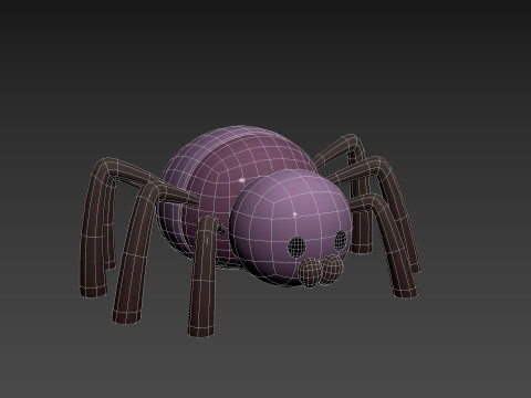 Character273 Spider Model 3D