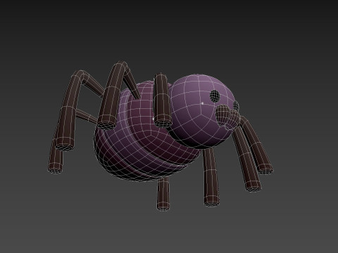 Character273 Spider Model 3D