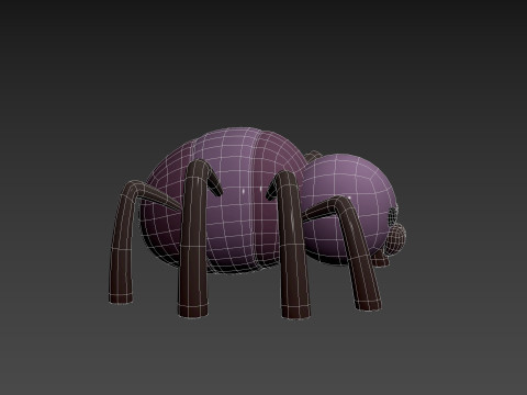Character273 Spider Model 3D
