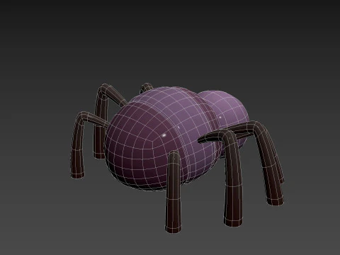 Character273 Spider 3D Model
