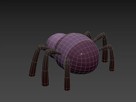 Character273 Spider 3D Model