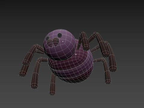 Character273 Spider 3D Model