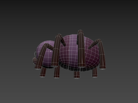 Character273 Spider Model 3D