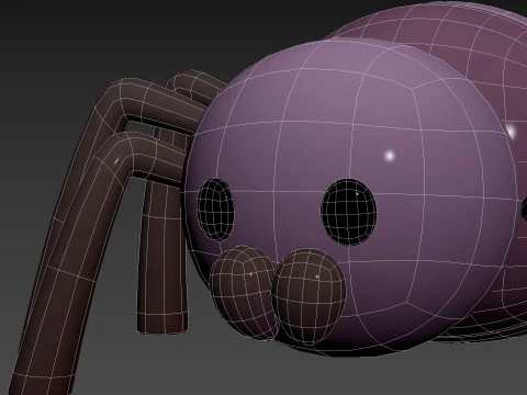 Character273 Spider 3D Model