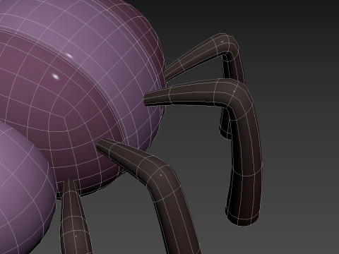 Character273 Spider Model 3D