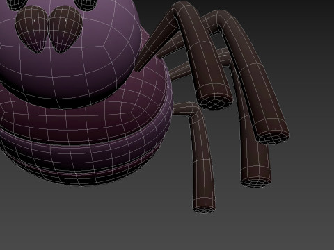 Character273 Spider Model 3D