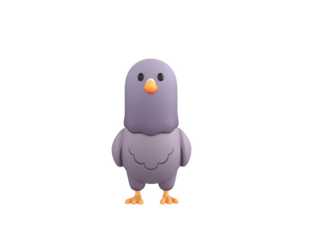 Character274 Pigeon 3D मॉडल