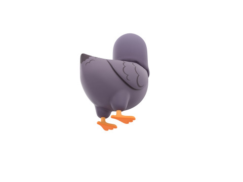 Character274 Pigeon 3D मॉडल