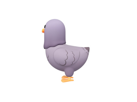 Character274 Pigeon 3D मॉडल