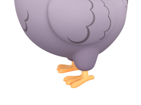 Character274 Pigeon 3D मॉडल