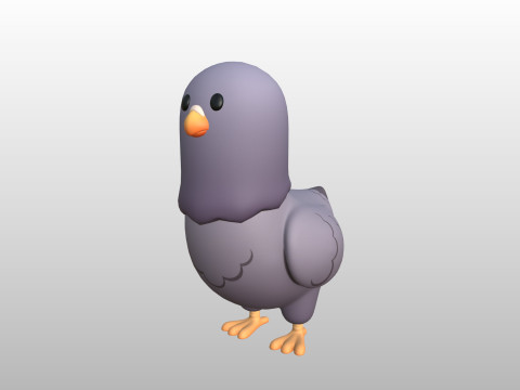 Character274 Pigeon 3D मॉडल
