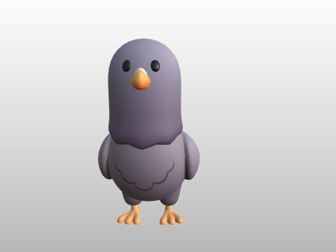 Character274 Pigeon 3D मॉडल
