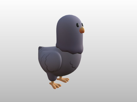 Character274 Pigeon 3D मॉडल
