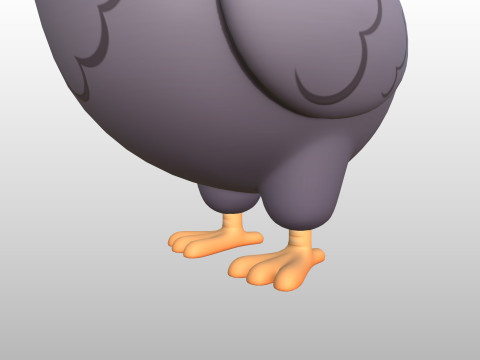 Character274 Pigeon 3D मॉडल