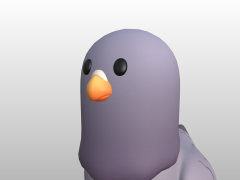 Character274 Pigeon 3D मॉडल