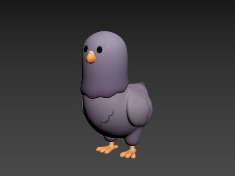 Character274 Pigeon 3D मॉडल