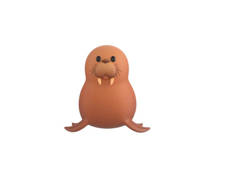 Character275 Walrus 3D Model