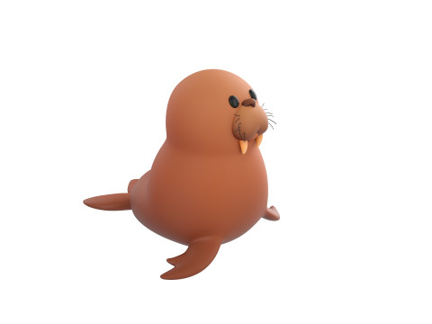 Character275 Walrus Modelo 3D