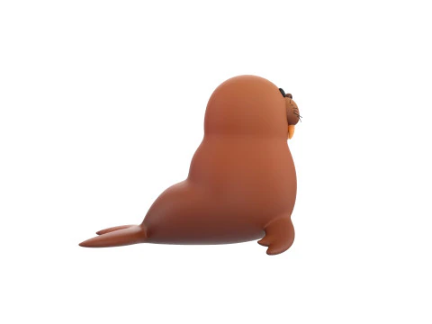 Character275 Walrus 3D Model