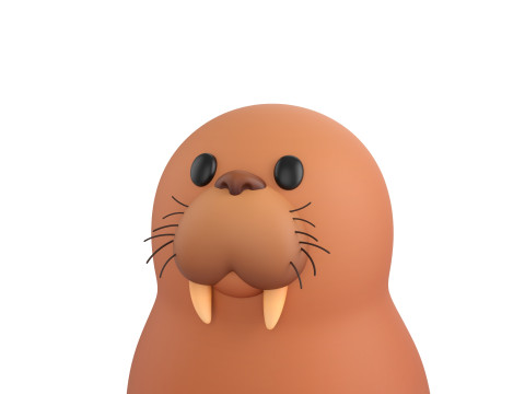 Character275 Walrus Modelo 3D