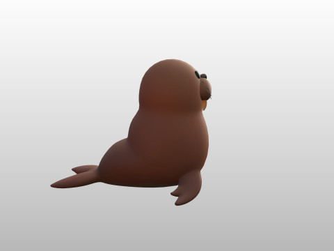 Character275 Walrus Modelo 3D