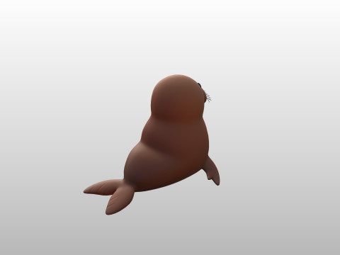 Character275 Walrus Modelo 3D