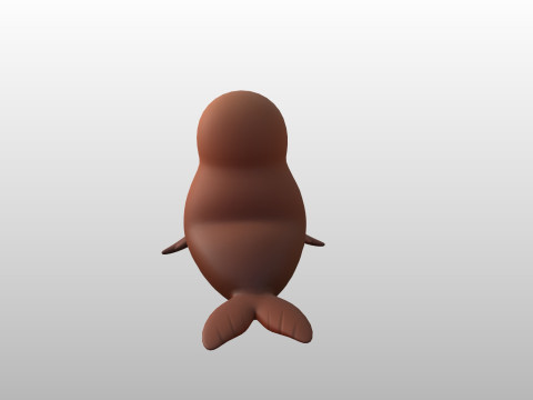 Character275 Walrus Modelo 3D