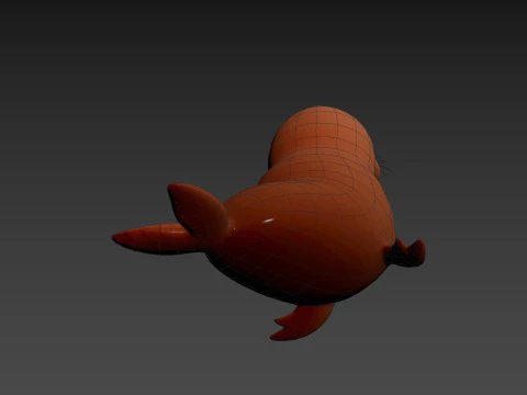 Character275 Walrus 3D Model