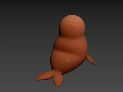 Character275 Walrus 3D Model
