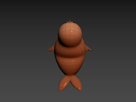 Character275 Walrus 3D Model