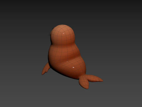 Character275 Walrus 3D Model