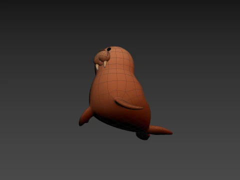 Character275 Walrus 3D Model