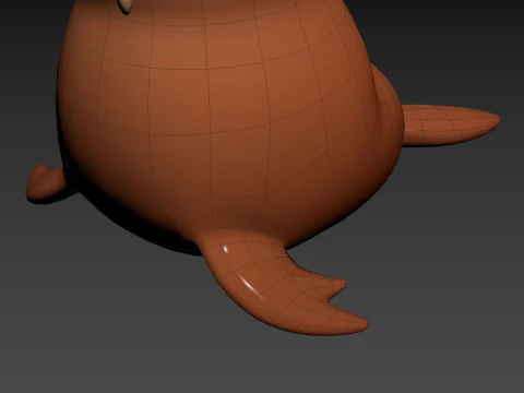 Character275 Walrus 3D Model