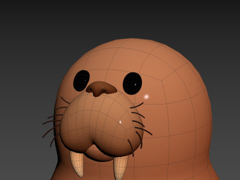 Character275 Walrus Modelo 3D