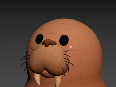Character275 Walrus 3D Model