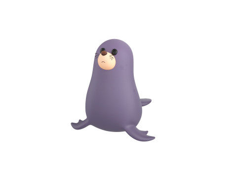 Character276 Seal 3D Модель