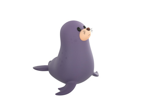 Character276 Seal 3D Model