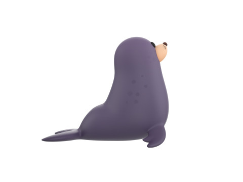 Character276 Seal 3D Model