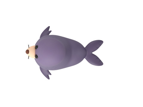 Character276 Seal 3D Model