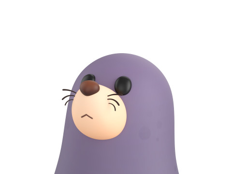 Character276 Seal 3D Model