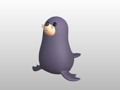 Character276 Seal 3D Model