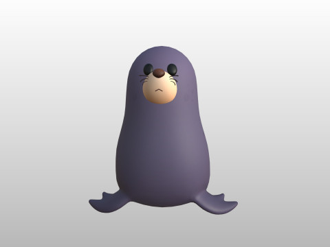 Character276 Seal 3D Model