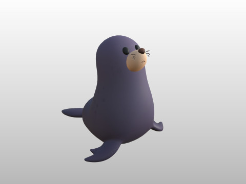 Character276 Seal 3D Model