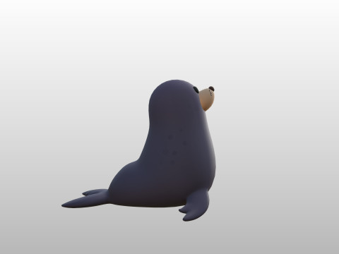 Character276 Seal 3D Model