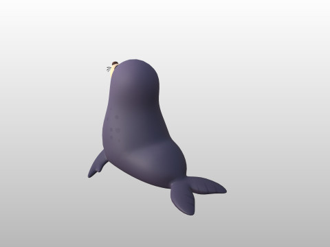 Character276 Seal 3D Model