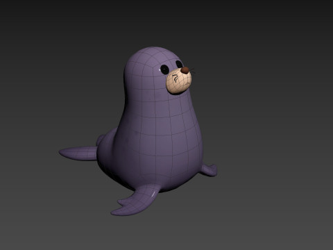 Character276 Seal 3D Model