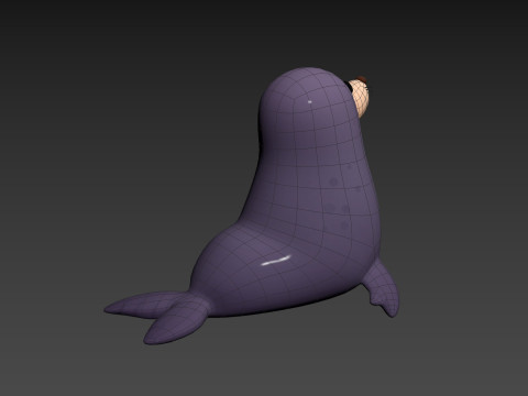 Character276 Seal 3D Model