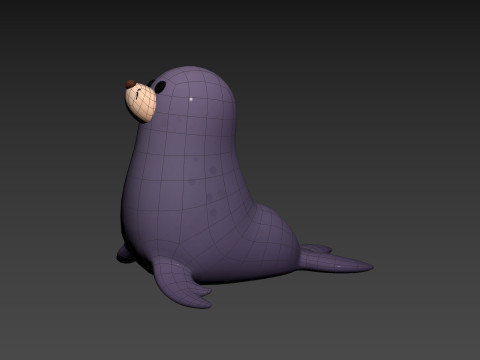 Character276 Seal 3D Model