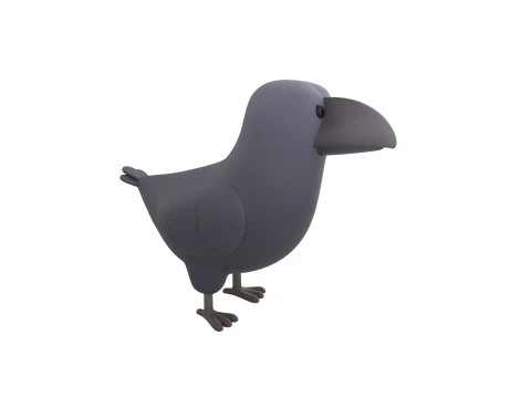 Character277 Crow 3D Model