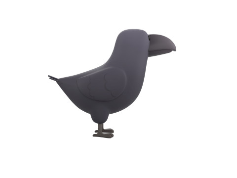 Character277 Crow 3D Модель